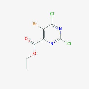 Ethyl 5-bromo-2,6-dichloropyrimidine-4-carboxylate