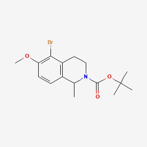 5-Bromo-2-Boc-6-methoxy-1-methyl-1,2,3,4-tetrahydroisoquinoline