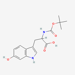 2-(Boc-amino)-3-(6-hydroxy-3-indolyl)propanoic Acid