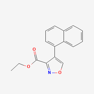 Ethyl 4-(1-Naphthyl)isoxazole-3-carboxylate