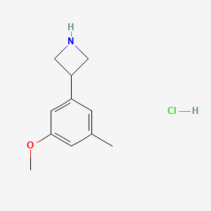 3-(3-Methoxy-5-methylphenyl)azetidine Hydrochloride