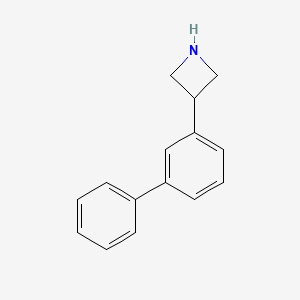 3-(3-Biphenylyl)azetidine