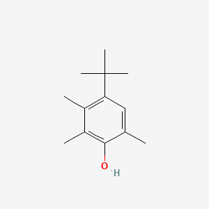 molecular formula C13H20O B15336292 Phenol, 4-(1,1-dimethylethyl)-2,3,6-trimethyl- CAS No. 70766-53-9