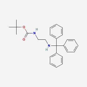 N1-Boc-N2-tritylethane-1,2-diamine