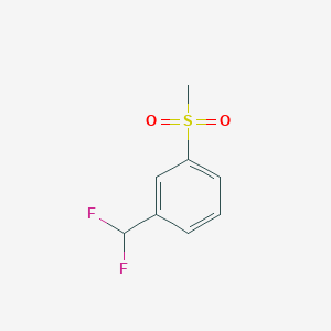 1-(Difluoromethyl)-3-(methylsulfonyl)benzene