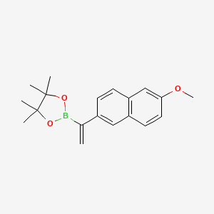 1-(6-Methoxy-2-naphthyl)vinylboronic Acid Pinacol Ester