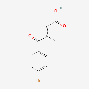 (E)-4-(4-Bromophenyl)-3-methyl-4-oxo-2-butenoic Acid