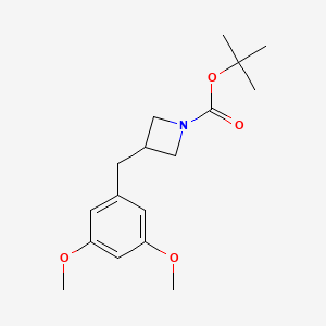 Tert-butyl 3-[(3,5-dimethoxyphenyl)methyl]azetidine-1-carboxylate