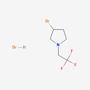 3-Bromo-1-(2,2,2-trifluoroethyl)pyrrolidine Hydrobromide