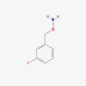 molecular formula C7H8INO B15336681 O-(3-iodobenzyl)hydroxylamine 