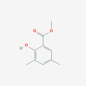 molecular formula C10H12O3 B15336709 Methyl 2-hydroxy-3,5-dimethylbenzoate 