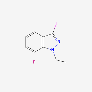 1-Ethyl-7-fluoro-3-iodo-1H-indazole