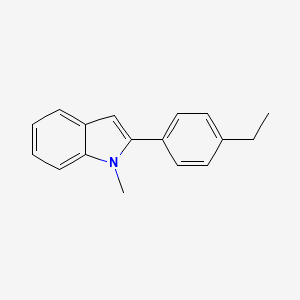 2-(4-Ethylphenyl)-1-methylindole