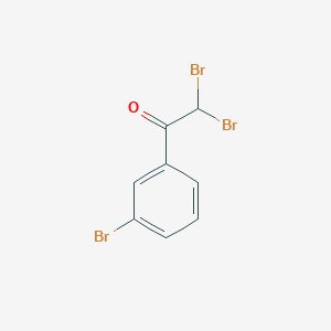 2,2-Dibromo-1-(3-bromophenyl)ethanone