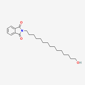 molecular formula C23H35NO3 B15336834 2-(15-Hydroxypentadecyl)isoindoline-1,3-dione 