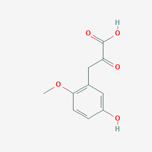 3-(5-Hydroxy-2-methoxyphenyl)-2-oxopropanoic acid