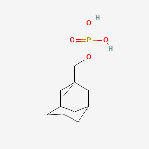 molecular formula C11H19O4P B15336865 1-Adamantanylmethyl Dihydrogen Phosphate 