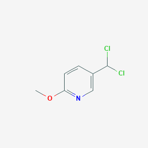 5-(Dichloromethyl)-2-methoxypyridine