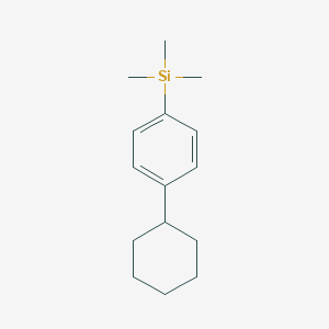 (4-Cyclohexylphenyl)trimethylsilane