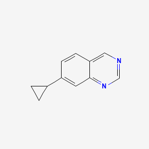 7-Cyclopropylquinazoline