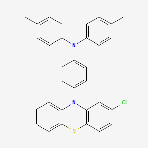 4-(2-Chloro-10H-phenothiazin-10-yl)-N,N-di-p-tolylaniline