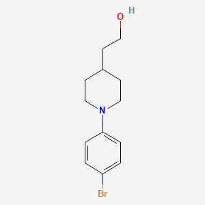 2-[1-(4-Bromophenyl)-4-piperidyl]ethanol