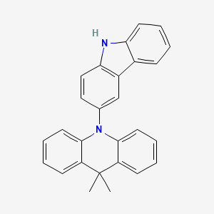 10-(9H-Carbazol-3-yl)-9,9-dimethyl-9,10-dihydroacridine