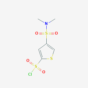 4-(N,N-Dimethylsulfamoyl)thiophene-2-sulfonyl Chloride