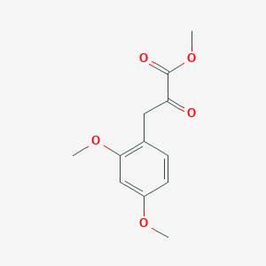 Methyl 3-(2,4-dimethoxyphenyl)-2-oxopropanoate