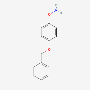 O-(4-(Benzyloxy)phenyl)hydroxylamine