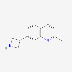 7-(3-Azetidinyl)-2-methylquinoline