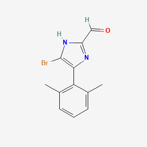 5-Bromo-4-(2,6-dimethylphenyl)imidazole-2-carbaldehyde