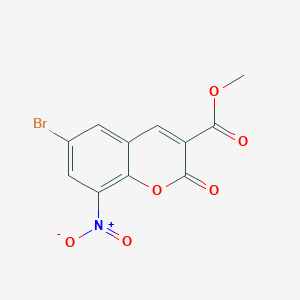 Methyl 6-Bromo-8-nitro-2-oxo-2H-chromene-3-carboxylate