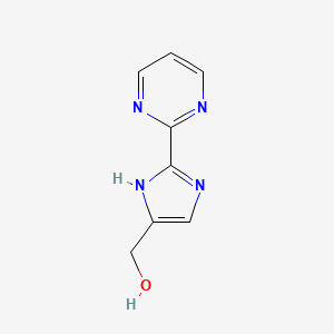 2-(2-Pyrimidinyl)imidazole-4-methanol