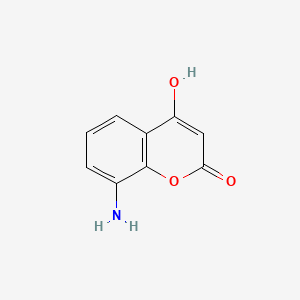 8-Amino-4-hydroxycoumarin