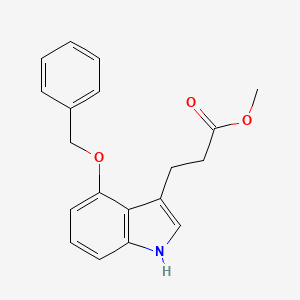 Methyl 3-[4-(Benzyloxy)-3-indolyl]propanoate