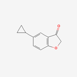 5-Cyclopropylbenzofuran-3(2H)-one