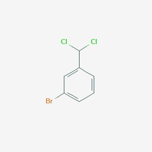 molecular formula C7H5BrCl2 B15337166 1-Bromo-3-(dichloromethyl)benzene 