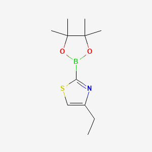 4-Ethylthiazole-2-boronic acid Pinacol Ester