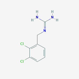 molecular formula C8H9Cl2N3 B15337300 1-(2,3-Dichlorobenzyl)guanidine 