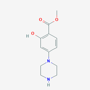 Methyl 2-Hydroxy-4-(1-piperazinyl)benzoate