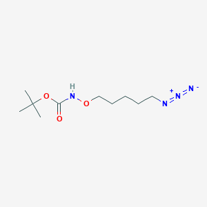 t-Boc-Aminooxy-pentane-azide