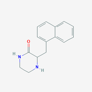 3-Naphthalen-1-ylmethyl-piperazin-2-one