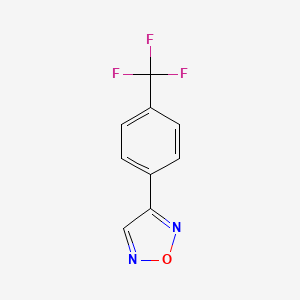 3-[4-(Trifluoromethyl)phenyl]-1,2,5-oxadiazole