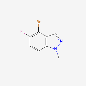 4-Bromo-5-fluoro-1-methylindazole