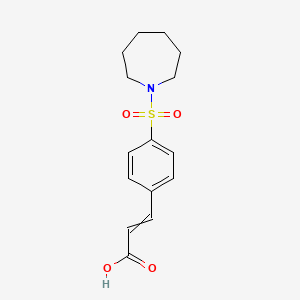 3-[4-(Azepane-1-sulfonyl)-phenyl]-acrylic acid