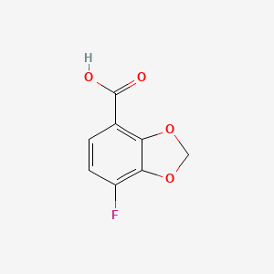 7-Fluorobenzo[d][1,3]dioxole-4-carboxylic Acid