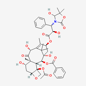 molecular formula C43H51NO15 B15337612 Docetaxel Metabolites M1 and M3 (Mixture of Diastereomers) 