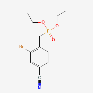 Diethyl 2-Bromo-4-cyanobenzylphosphonate