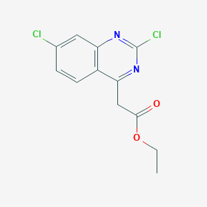 Ethyl 2,7-Dichloroquinazoline-4-acetate